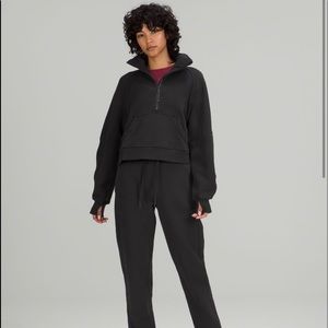 Lululemon Scuba Oversized Funnel Neck Pullover - size medium/large - black